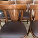 Suite de 5 chaises bistrot (assises neuves)