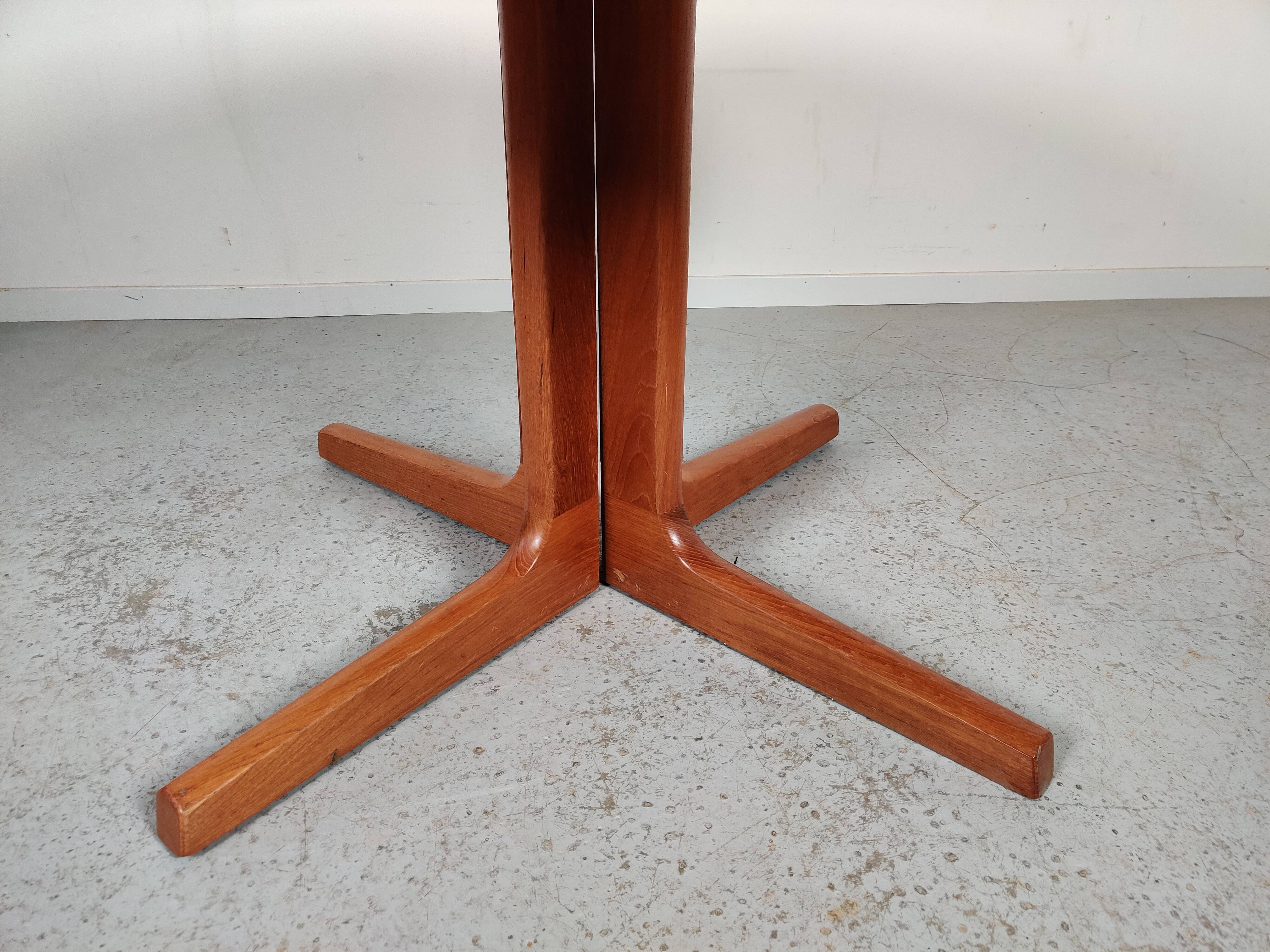 Scandinavian teak dining table, Denmark 1960s