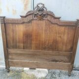 solid oak headboard