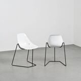 Prototype de chaises Coccinelle par René-Jean Caillette, Steiner
