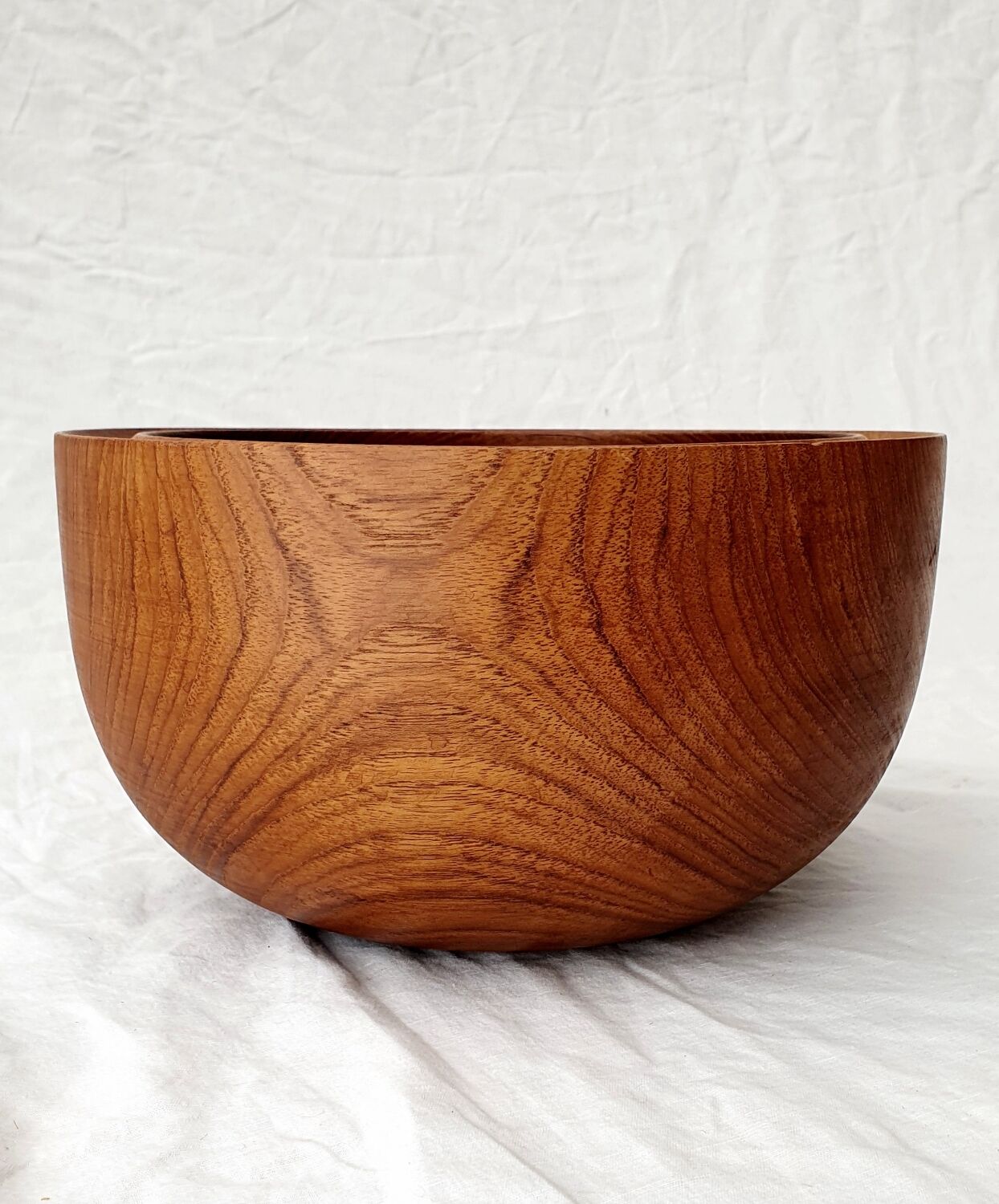 Danish teak salad bowl