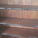 Louis Philippe Period Walnut Library Showcase