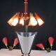 Umbrella holder, brass and pierced metal, France