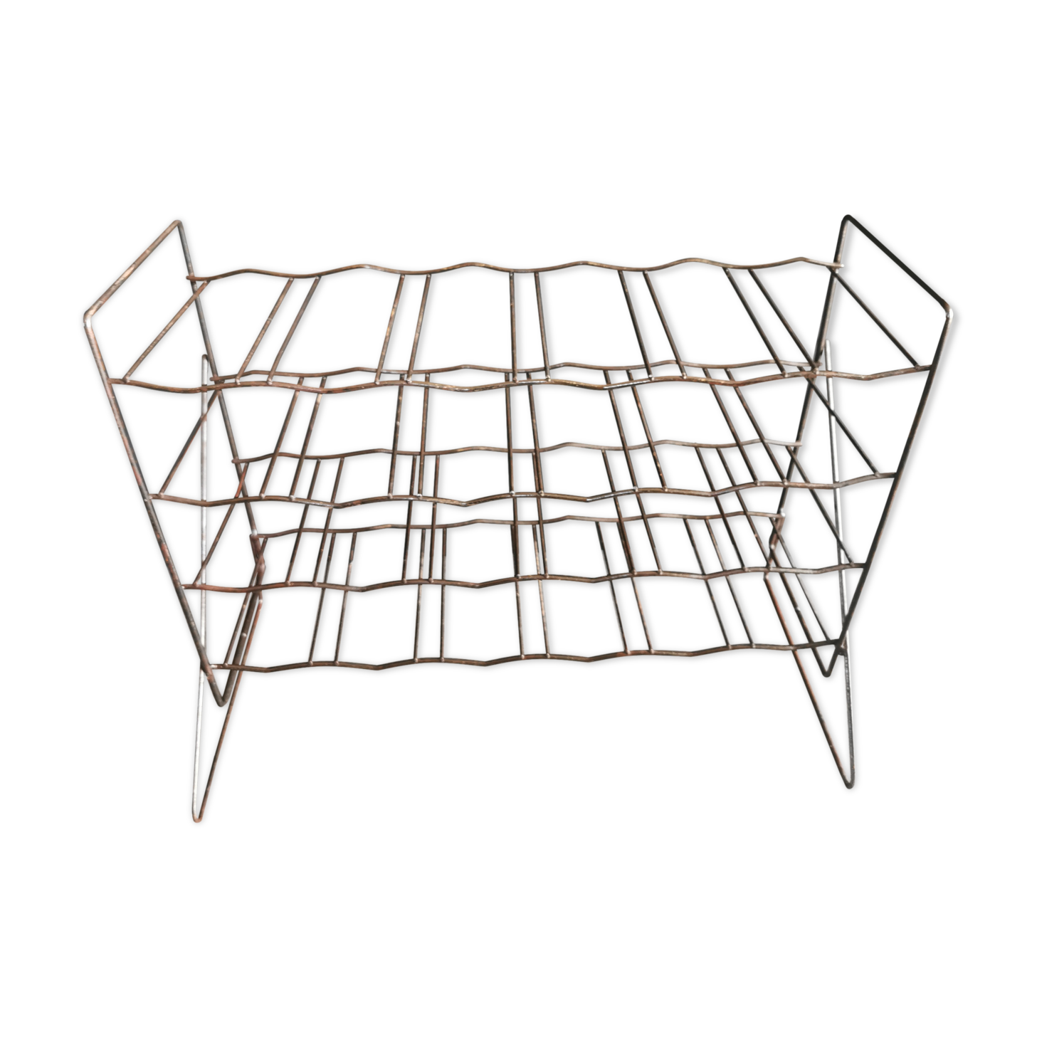 Old iron bottle holder 24 bottles