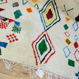 Tapis berbère coloré 288 x 179  cm
