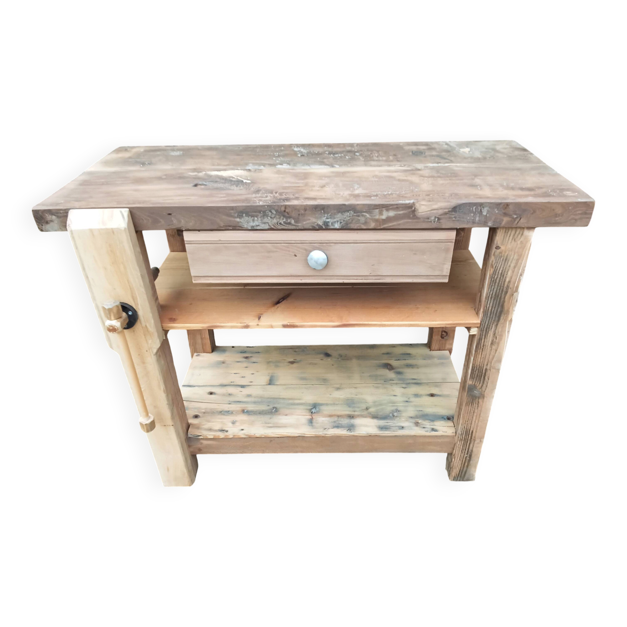 Solid wood table