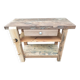 Solid wood table