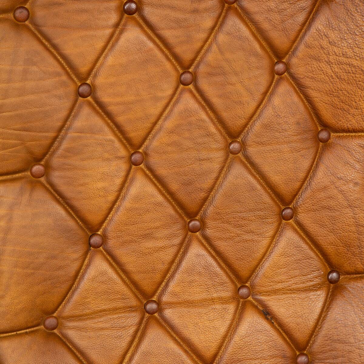 Mid 20thc british made pair of leather rocking chairs c.1950