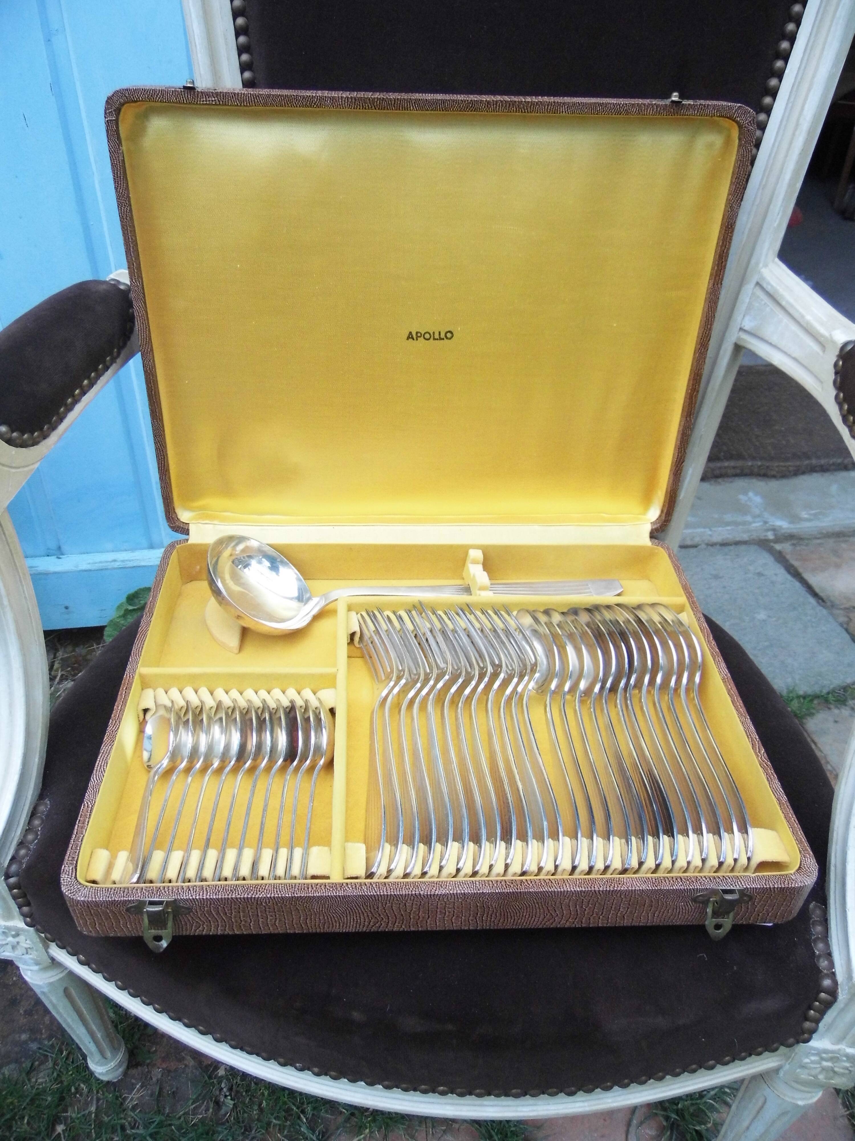 Apollo household set, art deco