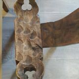 Brutalist tripod chair