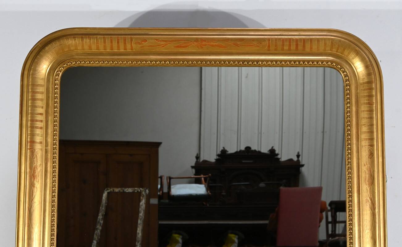 Golden Leaf Mirror, Louis Philippe period – 1st Part of the 19th Century
