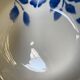 Hollow plates ceranord saint amand blue flower
