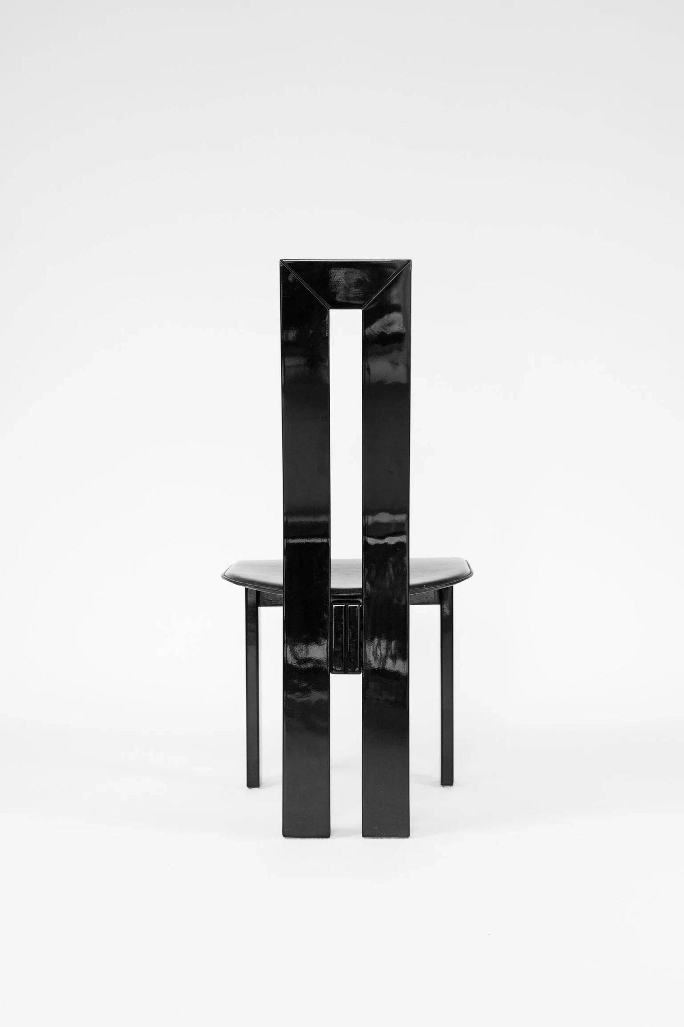 Set of 4 postmodern chairs by Pietro Constantini - Italy 1980s