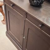 Antique black sideboard