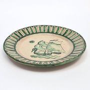 4 Vietri plates decorated by Fabbrica Ceramica Avallone, 1930s