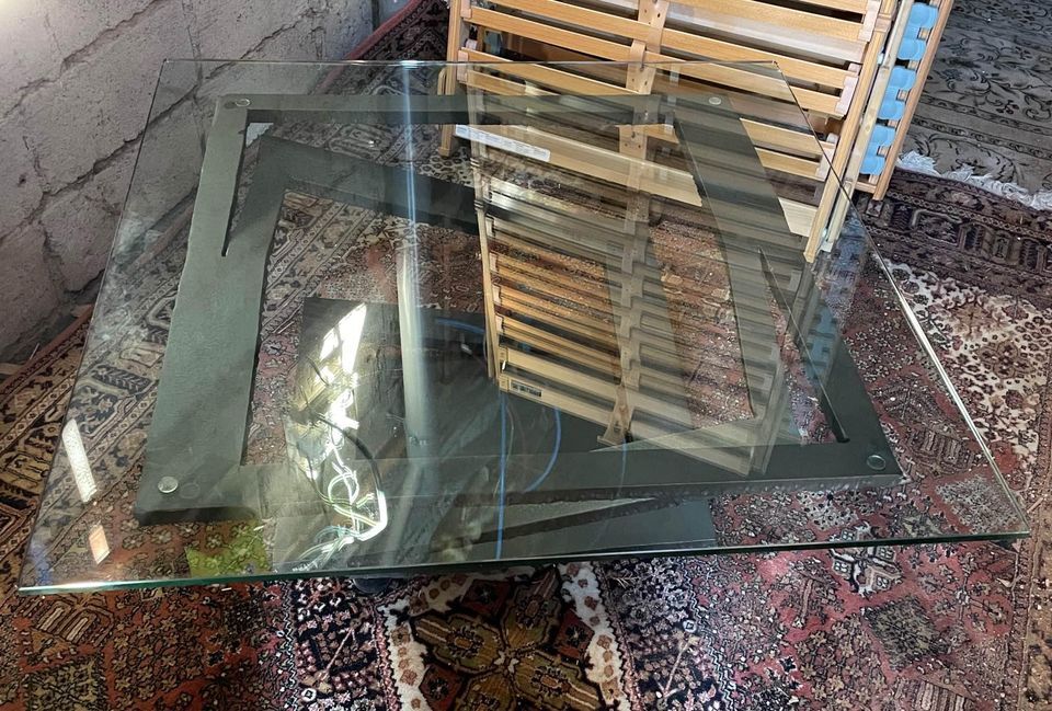 Table basse roche bobois fleur de fer by maurice barilone
