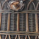 Old Bressan basket in blackened wicker