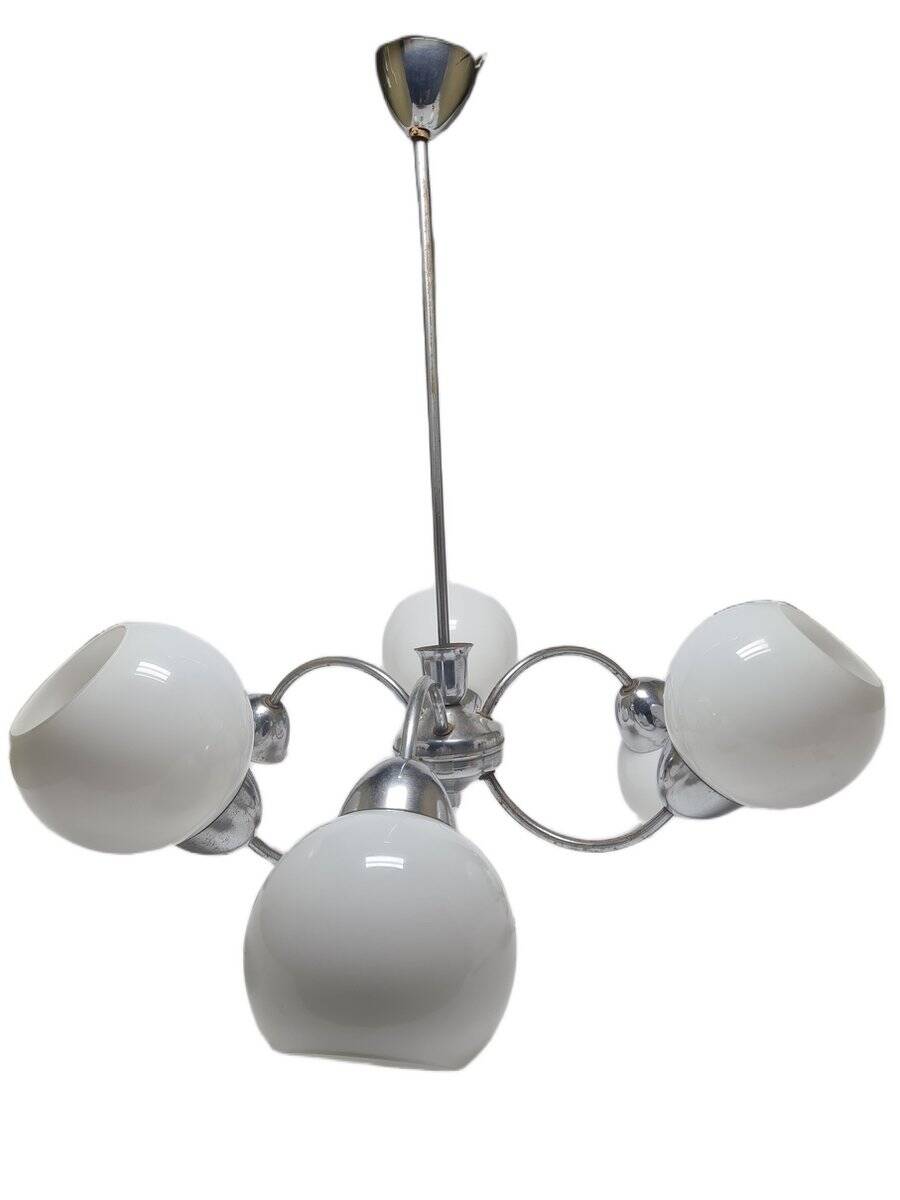 Art Deco style chandelier, Poland, 1960s