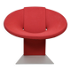 Chaise longue sculpturale contemporaine extrêmement rare, Italie, années 1990