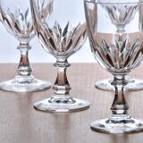 6 Arques crystal glasses “Luxembourg” collection