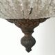 Glass beaded ceiling light