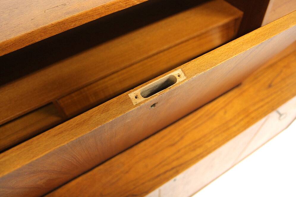 Scandinavian teak secretary, Bräntorps, Sweden, 1960