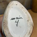 Signed glazed ceramic vase