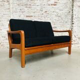 Vintage Teak Sofa by Juul Kristensen for JK Denmark, 1970s