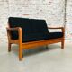 Vintage teak sofa par Juul Kristensen pour JK Danemark, des années 1970
