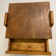 Oak bedside foot compass