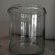 Blown glass jar