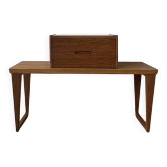 Banc téléphonique vintage avec boîte Kai Kristiansen