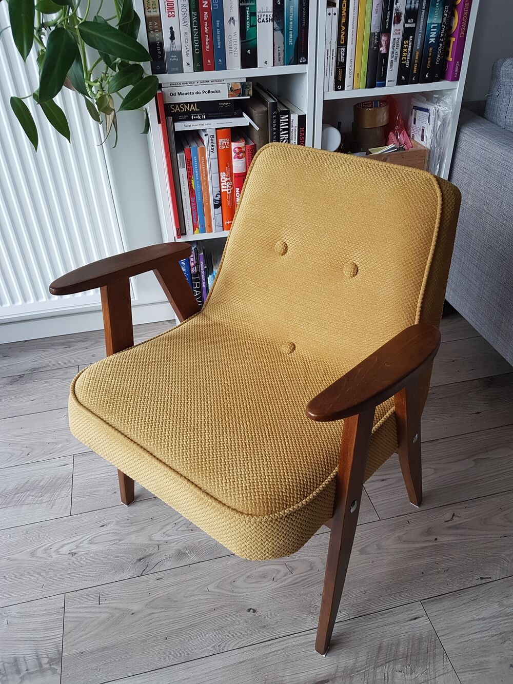 Polish armchair from Józef Chierowski  1962