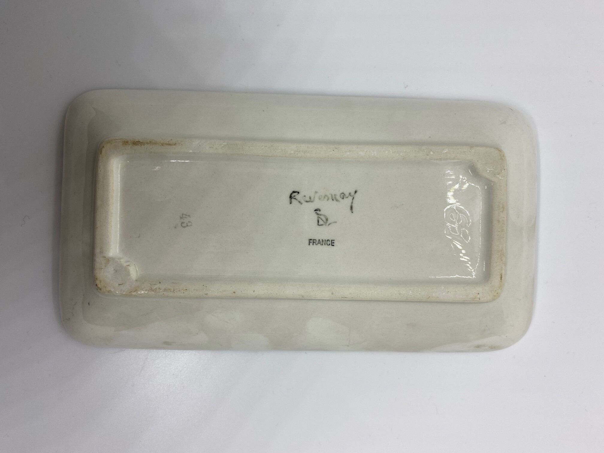 Empty vintage pocket signed Revernay, France