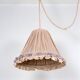 Double Italian draped pendant light, 1960s