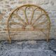 Bamboo and rattan headboard
