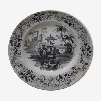 Assiette plate de David Johnson and Co