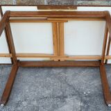 Vintage water green wood/formica table