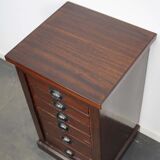 Apothecary furniture in mahogany Netherlands 1930s