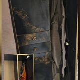 Black and gold lacquered Sanibloc furniture in the style of Maison Jansen, 1970