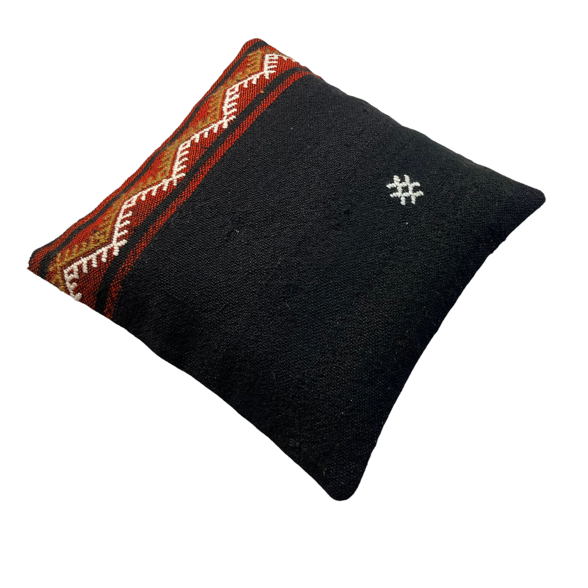 Turkish kilim cushion cover, 40 x 40 cm
