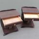 Pair of Art Deco bedside tables 1930s