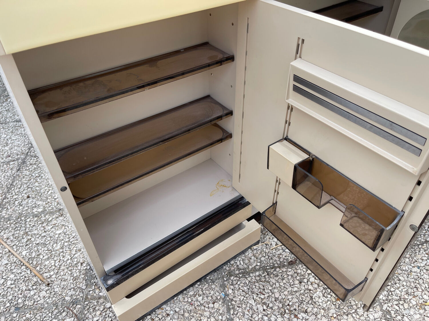 Vintage toilet cabinet