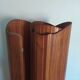 Roll-up wooden screen Baumann - 1950