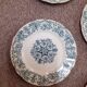 Lot de 6 assiettes Longchamp terre de fer