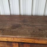 Low sideboard in solid oak