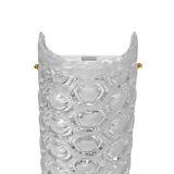 Pair of Modern Italian Murano Glass Textured Wall Sconces