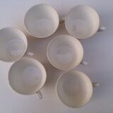 Digoin Sarreguemines coffee cups