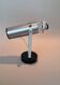 Modernist adjustable wall light in brushed aluminium, 1970s Vintage.