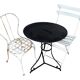 Napoleon III wrought iron pedestal table